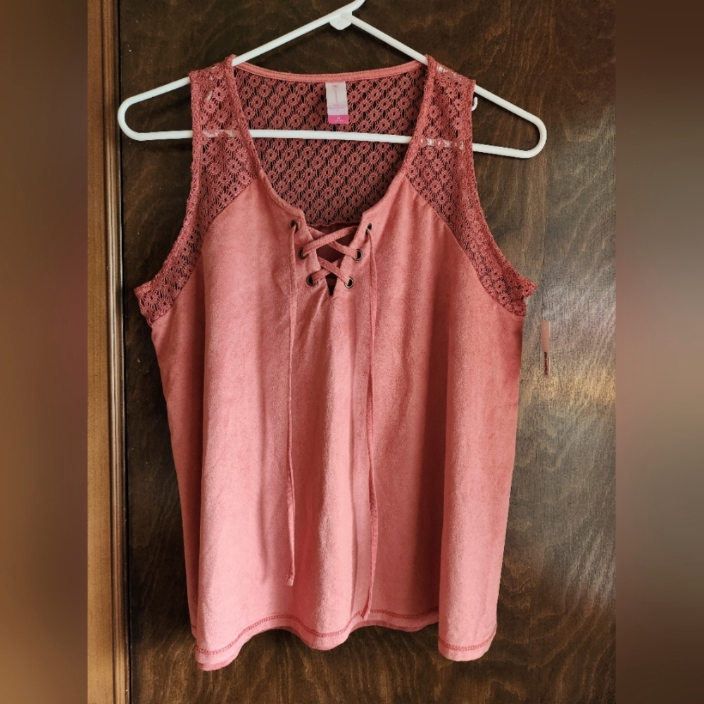 NB Suede-like Tank